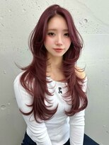 シーク 天神(SEEK)&nbsp;松尾菫菜/レイヤーカット/ハッシュカット/韓国ヘア