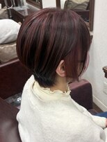 資生堂シンボリックサロン・アルベール 丸みクビレショート
