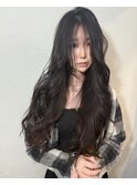 ウルフ/レイヤーカット/ミルクティーベージュ/天使の羽バング