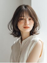 コトンアトリエ 人形町(COTON atelier)&nbsp;ダークパープル/ナチュラルショート/ミルクブラウン/夏/人形町