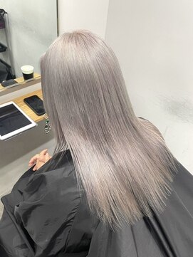 ユウル 横浜(juhl.) シルバーカラーケアブリーチダブルカラーハイトーンカラー横浜