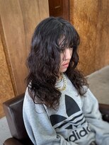 コモレビ(komorebi)&nbsp;【山本智文】外国人風スパイラルパーマレイヤーカット