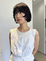 ヘアーアイストゥーレ(HAIR ICI TRE)&nbsp;ボブパーマレイヤーパーマミニボブくるくるパーマ海外風フレンチ