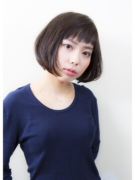 ダアッカ(da acca) 20代30代★大人かわいい☆ダークベージュ×ひし形大人ボブ