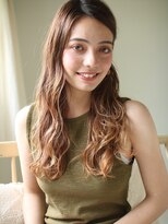 ロンド 表参道店(Lond)&nbsp;ミルクティーグレージュ×ラフウェーブ