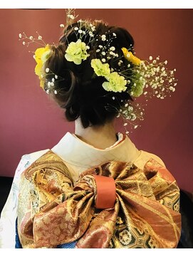 ブルーム ヘア デザイン(bloom hair design) アップスタイル