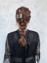 バース ヘアデザイン(Birth hair design)&nbsp;編みおろしアレンジ☆