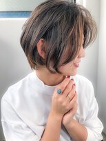 アコロン 武蔵小杉(acoron.)&nbsp;小顔前髪×ココアブラウン×大人かわいい×フリンジウェーブ