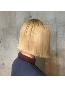 インク 渋谷(INK.) ボブ/フェザーバング/大人かわいい/グラデハイライト[渋谷]