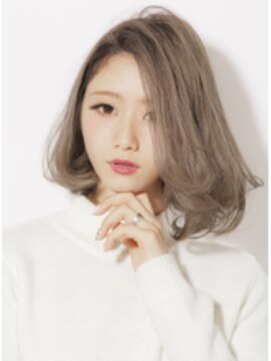 エーアイ 千石 巣鴨 白山店(Ai HAIR) 前下がりボブ×流れるバング【千石】