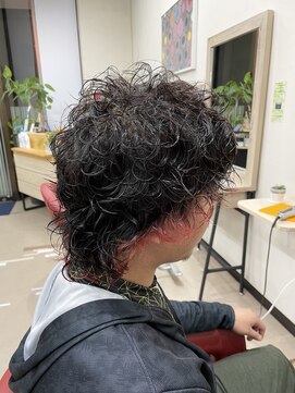 サクラ(SAKURA) ウルフパーマ◇裾カラー