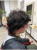 ウルフパーマ◇裾カラー