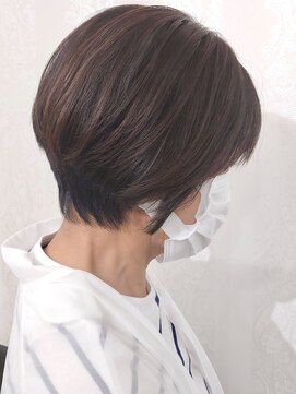 フォックスヘアー(fox.hair) ナチュラルくびれショートヘア/fox.hair