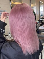 プライズ 池袋店(prize) ペールピンクブリーチハイトーンダブルカラー池袋 4049