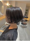 《緑橋/女性サロン》大人ショートボブ