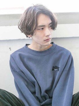 スー 渋谷(suu) 好感度◎グランジスマートマッシュサイドパートハンサムショート