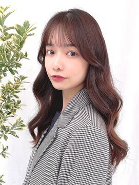 ミラリー トウキョウ(Mirareee Tokyo) 20代30代40代◎韓国ヘアー顔周りレイヤー青髪似合わせカットロブ