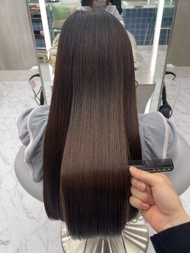 ロンドルーチェ 心斎橋(Lond luce) 美髪のススメ×ピンクブラウン［髪質改善/縮毛矯正］