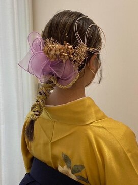 ネオリーブシェリエ 浅草店(Neolive cherie) ヘアセットアレンジ　卒業式　浅草