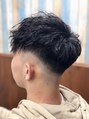 ナンバーワンクラブ 高座渋谷駅前店 ツイストスパイラルパーマ×フェードカットで男性の魅力UP