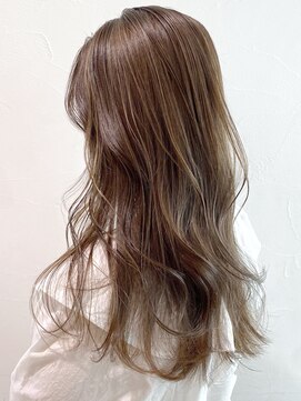 アルバム 渋谷パルコ(ALBUM) グロスブラウン_チェリーブラウンフェミニンロング_ba341761