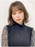 【長谷川】ふんわりカールレイヤーボブ