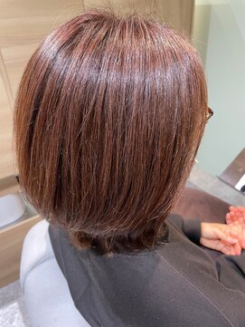 ミューシェレゴ(meauche...lego) ボブ×ピンクブラウン