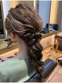 ヘアアレンジ/編み込み