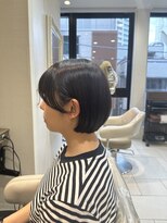 アッシュ 大泉学園店(Ash)&nbsp;ぷつっと可愛いボブショート【Ash大泉学園 横山】