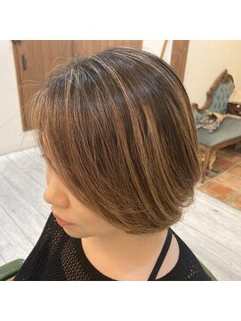 チャプレット(chaplet) ショート バレイヤージュ