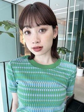 ビュートリアム265(BEAUTRIUM 265) ボブ/ロブ/切りっぱなし/前髪/顔周りカット/銀座一丁目