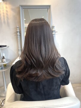 ザックラフィネ(ZACC raffine) グレーベージュ/アッシュカラー/ブリーチなしカラー