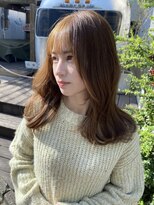 フリーラ 横浜(freera)&nbsp;黒髪/グレーベージュ/レイヤーロング/前髪パーマ[横浜駅]