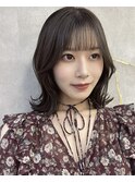 韓国レイヤー/韓国風/ボブ/髪質改善/黒髪/ブリーチなし〔池袋〕