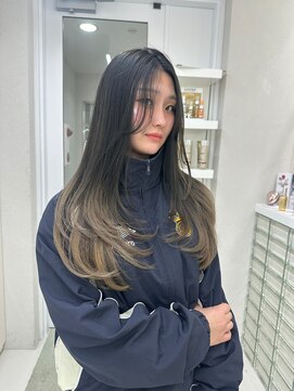 ガガ 心斎橋(GAGA) 美髪◎ピンクブラウン/エアリーロング/髪質改善/ハイトーン