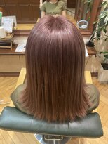 綾瀬 ダズルヘアデザイン(Dazzle Hair Design) ブリーチ／ピンクアッシュ