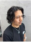 スパイラルパーマ