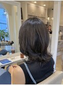 透けた暗めカラー、大人可愛いくびれスタイル【浦和】