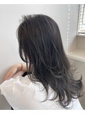 暗め透明感カラー