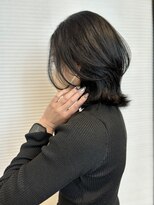 ゼン ネオ(Zen Neo)&nbsp;ハイライトから黒髪戻しへ♪伸ばし中ミディアムヘア