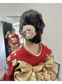 振袖ヘアセット