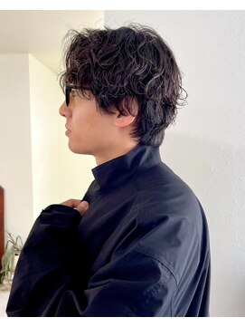 ウィットサークル(wit circle) ラフなショートにルーズなオリジナルパーマ◎