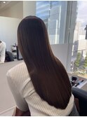 ベージュブラウン☆髪質改善トリートメント