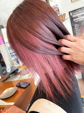 ヘア メイク ココ(hair make coco) PINK×PINK