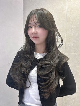 リアン バイ キートス(Lien by kiitos) オリーブアッシュ×ザクザクレイヤー