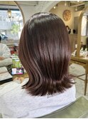 くびれミディアム × レッドブラウン【千葉優希】