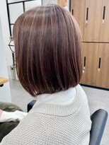 アルトス 浦和(ARTS)&nbsp;ハイライト×切りっぱなしボブ浦和美容室ARTS荒巻充埼玉ショート