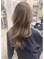 ヴィークス ヘア(vicus hair)&nbsp;ミルクティーベージュケアブリーチダブルカラー20代