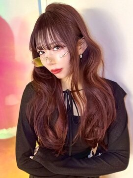 ユーフォリア 渋谷グランデ(Euphoria SHIBUYA GRANDE) チェリーレッド 暖色カラー 美髪 艶トリートメント ブリーチ