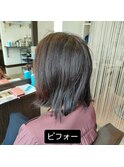 髪質改善&カラー